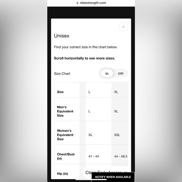 NEW NIKE “Strength & Conditioning” Unisex Club Fleece - Crew Neck Sweats… - Picture 8 of 8